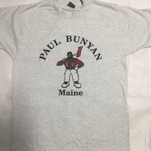 Vintage Paul Bunyan single stitched